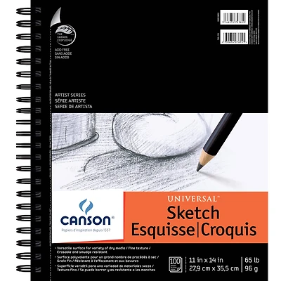 6 Pack: Canson® Universal™ Sketch Pad