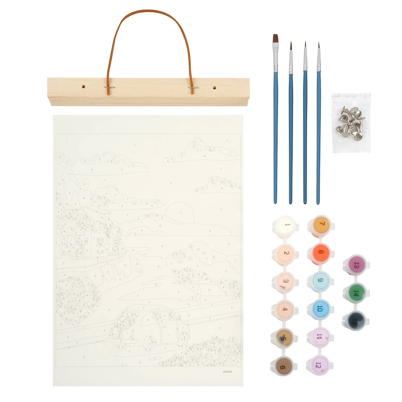 Travel Along the Coast Paint-by-Number Kit by Artist's Loft®