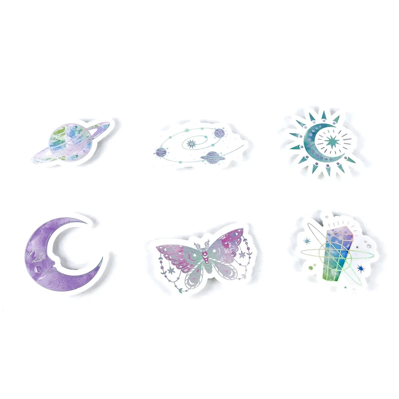 Pastel Celestial Vinyl Die Cut Stickers by Recollections™