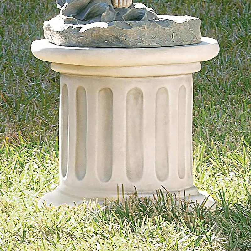 Design Toscano 17" Roman Doric Column Classical Fluted Architectural Plinth