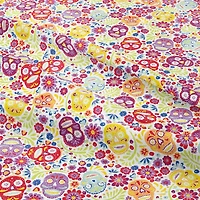 Camelot Fabrics Sugar Skulls Cotton Precut Fabric