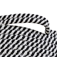 Honey Can Do Gray & White Two-Tone Cotton Rope Basket Set