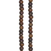 Brown Bone Round Beads by Bead Landing®