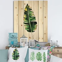 Designart - Single Banana Leaf