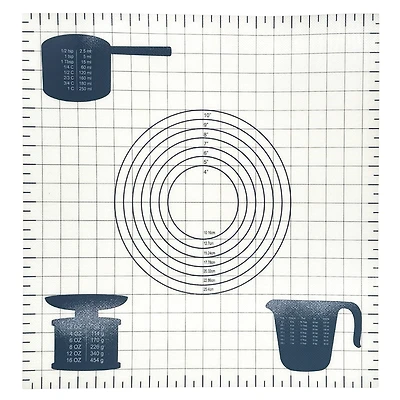20" Blue Silicone Baking Mat by Makery™