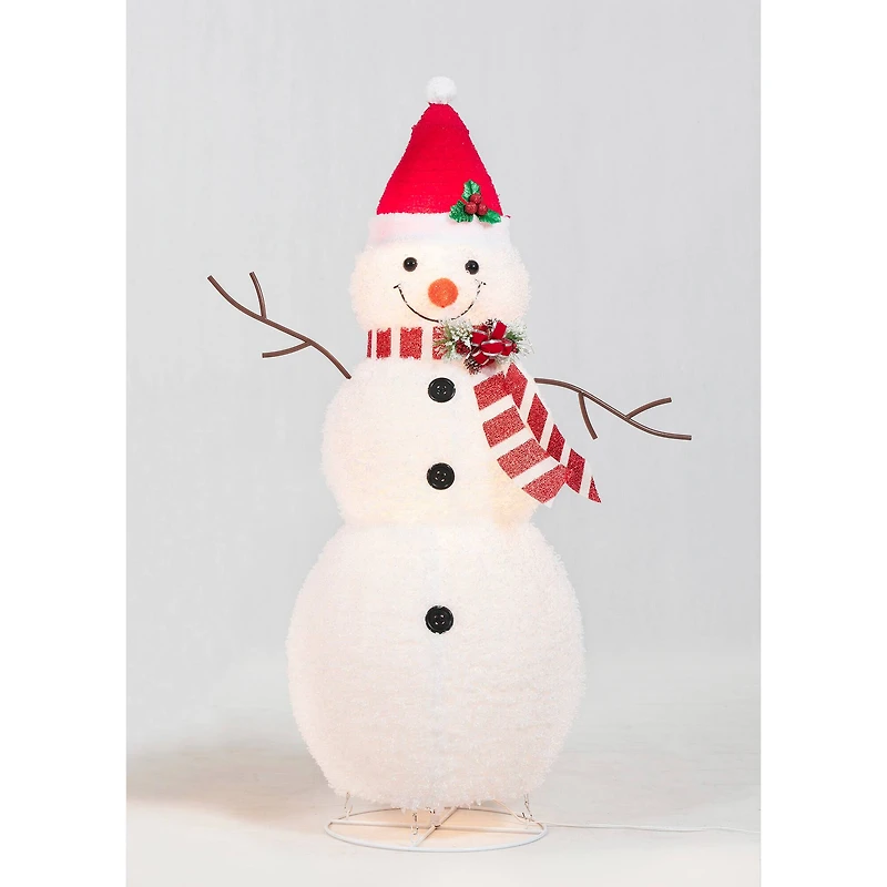 2-Piece Pop-Up Snowmen Sculpture Set