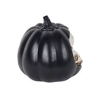 5.75" Skull Pumpkin LED Tabletop Accent by Ashland®