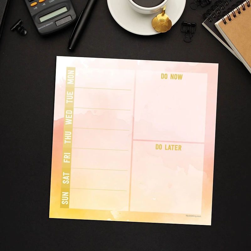TF Publishing Joy Weekly Square Schedule Pad