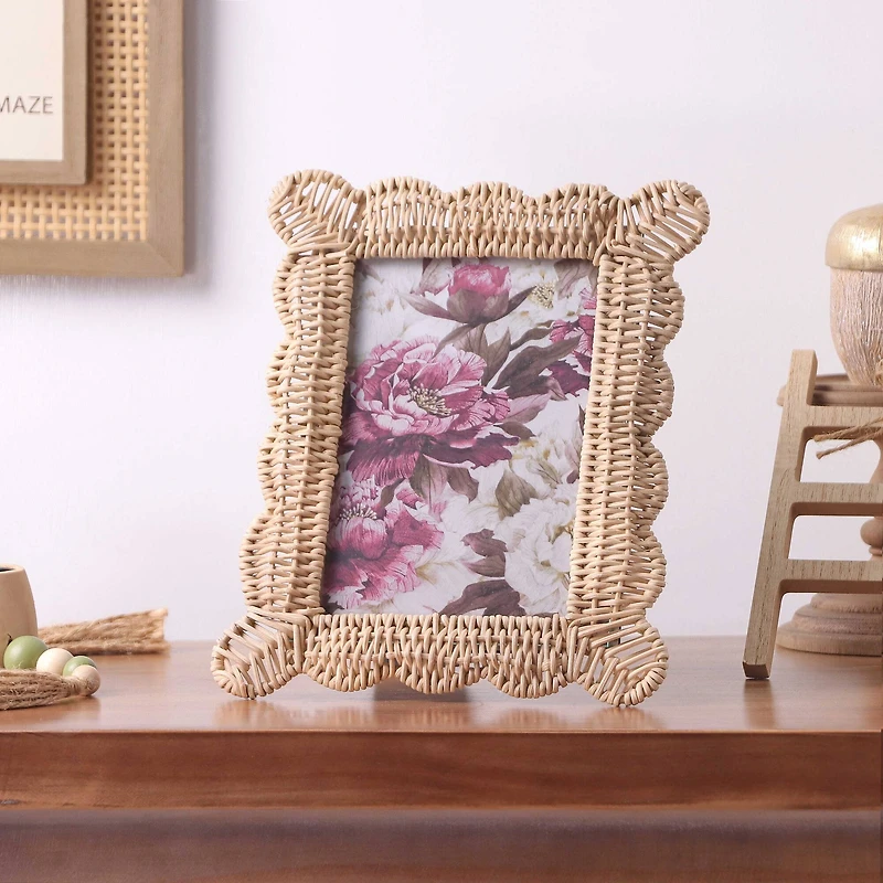 4" x 6" Wicker Photo Frame by Ashland®