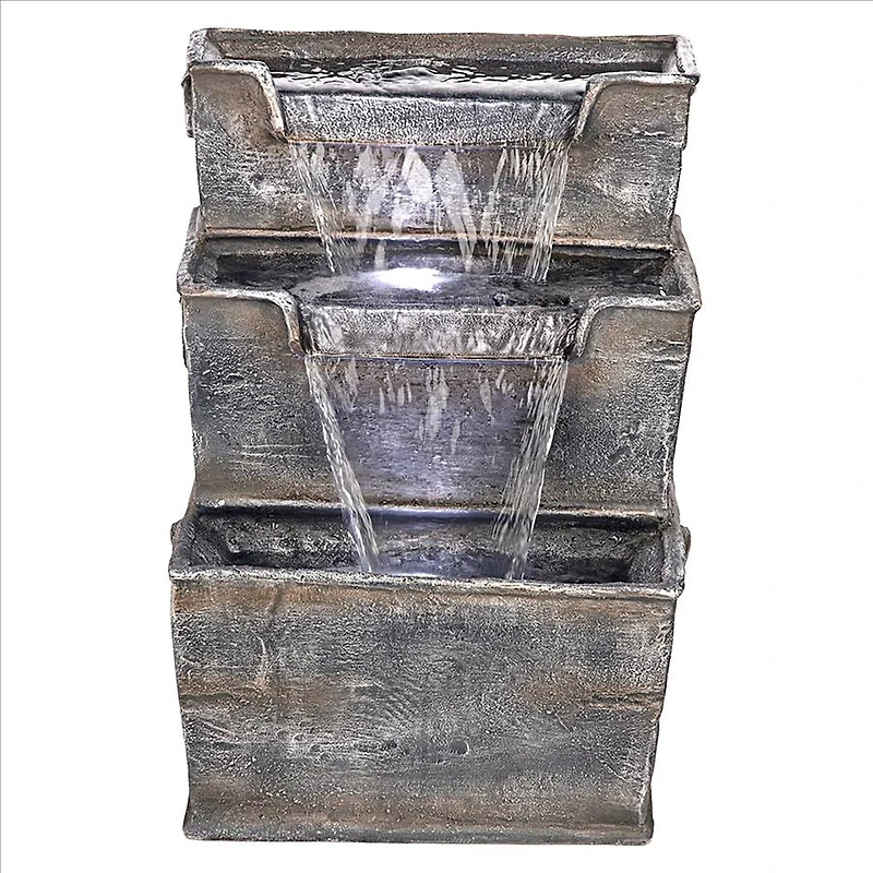 Design Toscano Saddle Mountain Cascading Garden Fountain