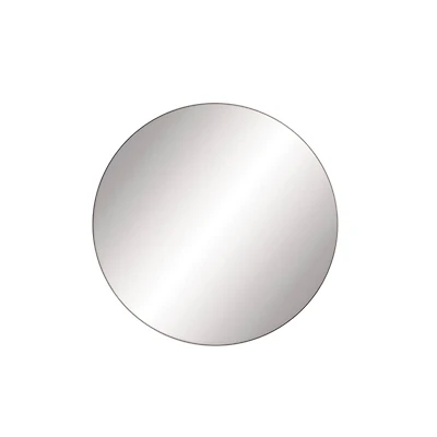 36" Oversized Contemporary Wood Wall Mirror