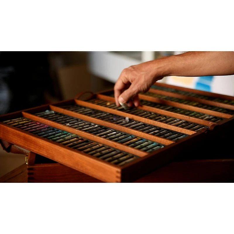 Sennelier Extra-Soft Pastel Full Stick Wooden Box Set