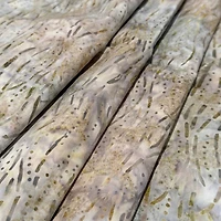 Feldman Premium Indonesian Batik Tan Dot Wave Cotton Fabric