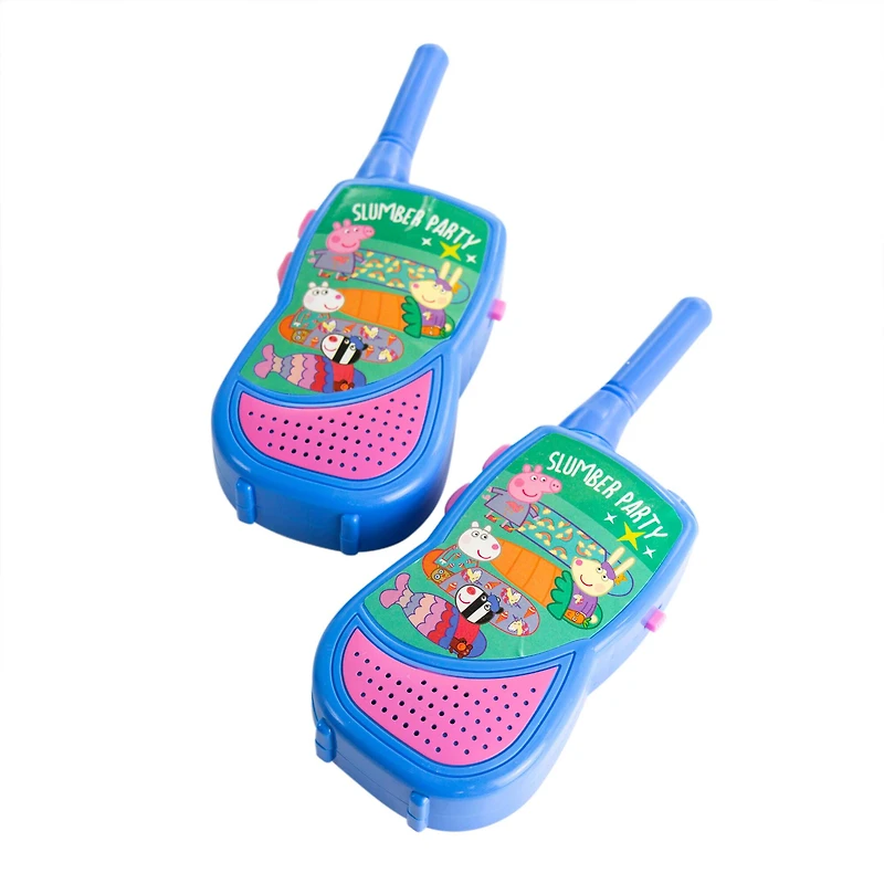 Peppa Pig Walkie Talkies with Built-in Flashlight