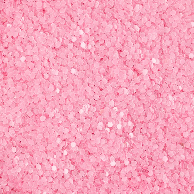 Glow-in-the-Dark Hexagon Specialty Glitter by Recollections