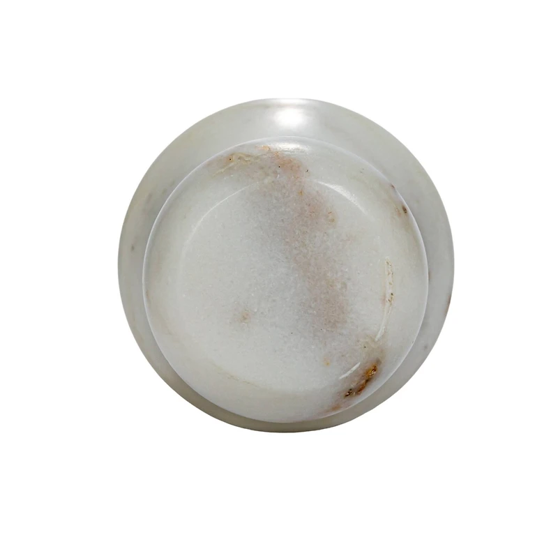 Hello Honey® 12" White Marble Kitchen Rolling Pin