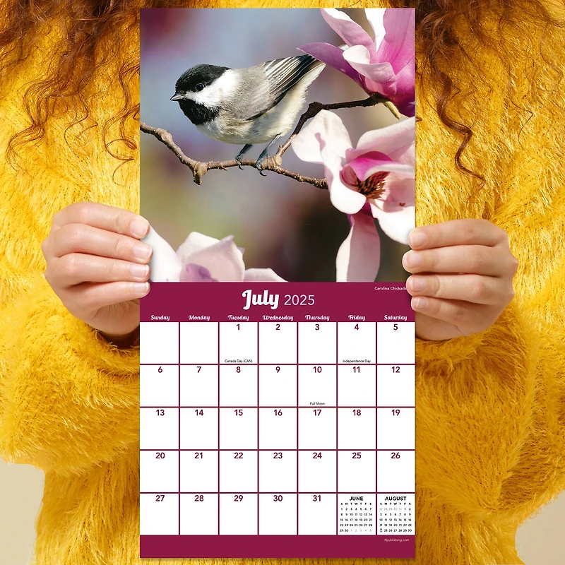 TF Publishing 2025 Backyard Birds Mini Calendar