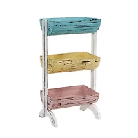 23" Three Shelf Farmhouse Multipurpose Stand Planter
