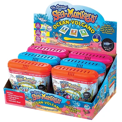 Sea-Monkey Ocean Volcano Instant Pets With Tank