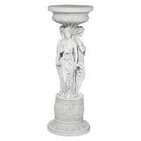 Design Toscano 28" Chatsworth Manor Neoclassical Sculptural Pedestal