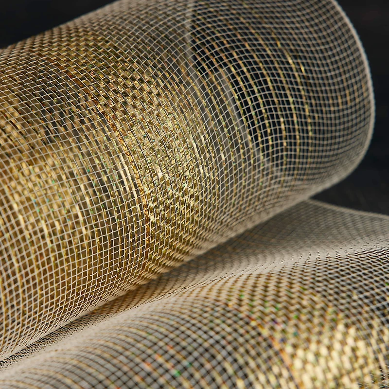 10" x 19ft. Gold Ombre Mesh by Celebrate It™