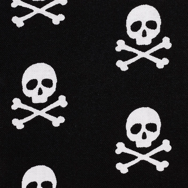 Black Skull Fabric By Loops & Threads®