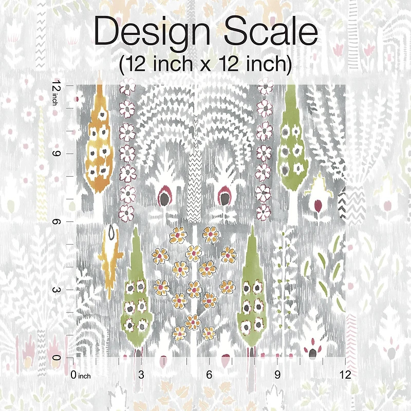 RoomMates Persian Ikat Peel & Stick Wallpaper