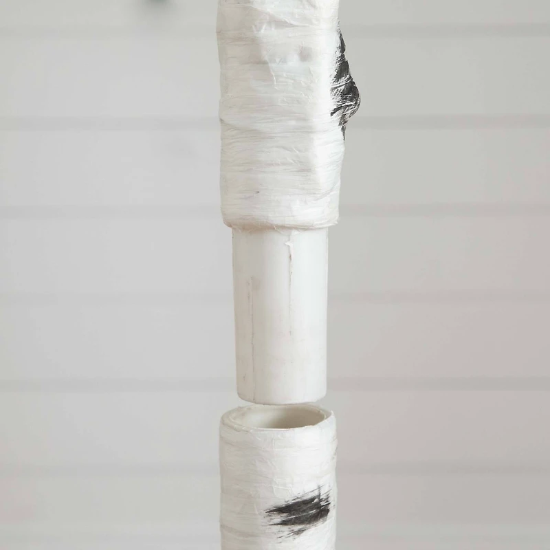 3ft. Pre-Lit White Birch Artificial Tree, Warm White LED Lights