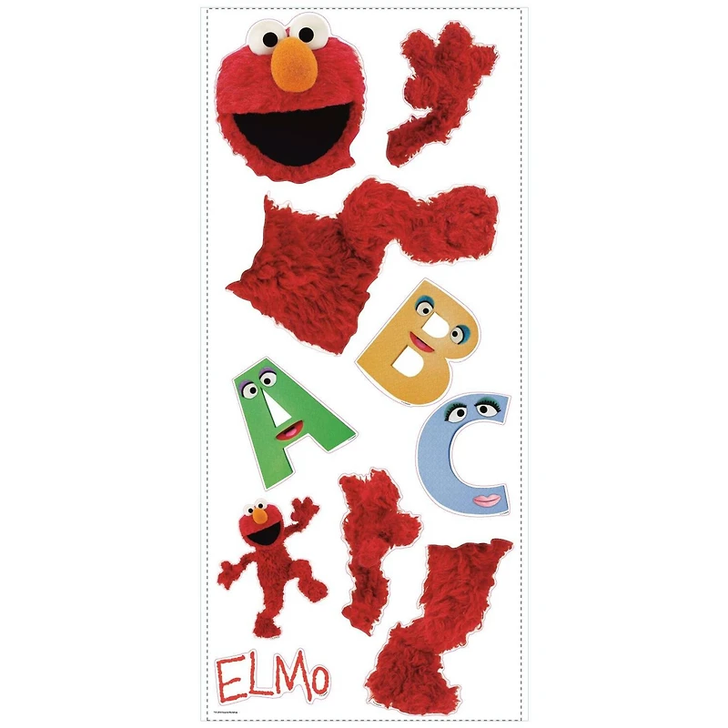 RoomMates Sesame Street Elmo Peel & Stick Giant Wall Decal