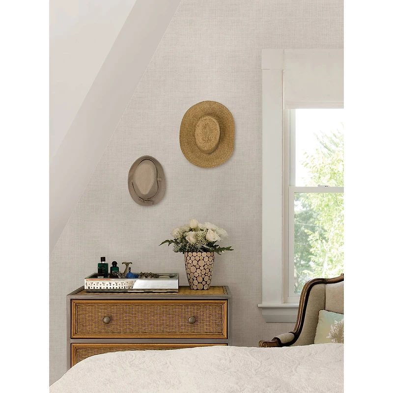 NuWallpaper Cream Nolan Peel & Stick Wallpaper