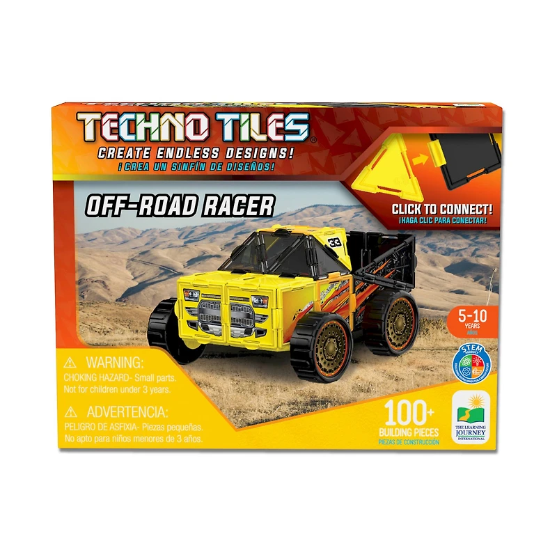 Techno Tiles - Off-Road Racer: 100+ Pcs