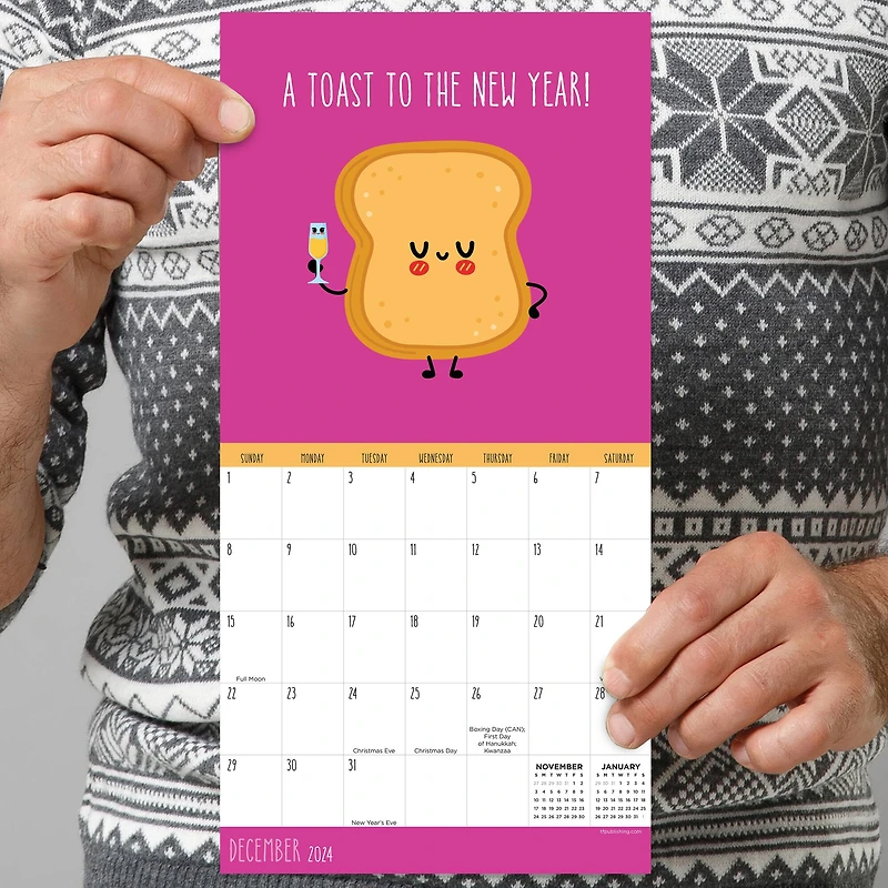 TF Publishing 2024 Puns Mini Calendar