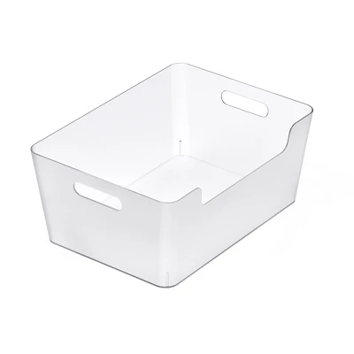 12 Pack: Large Clear Open Storage Bin by Simply Tidy®