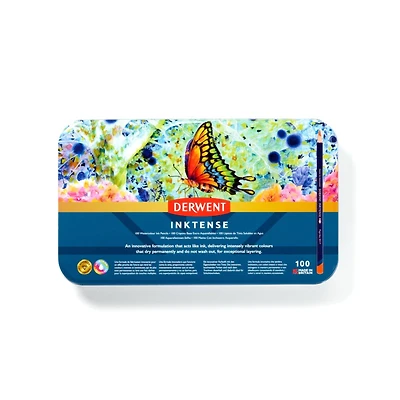 Derwent Inktense 100 Watercolor Ink Pencil Set
