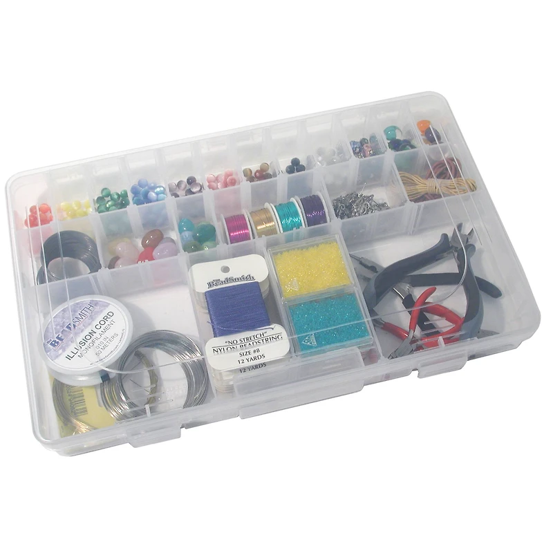 The Beadsmith® Plastic Organizer Box