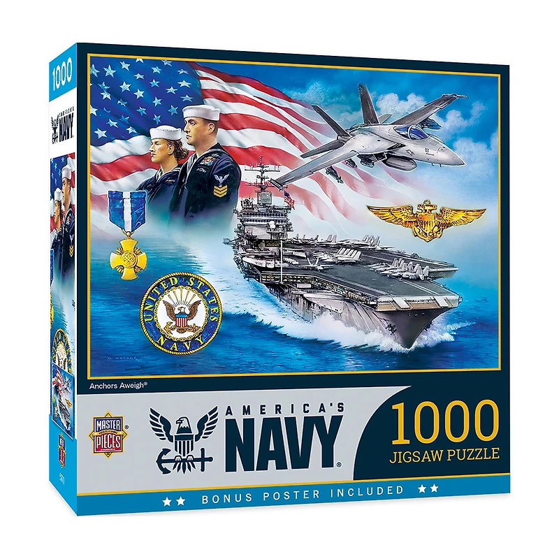 America's Navy - Anchors Aweigh: 1000 Pcs