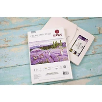 Luca-s Lavender Field Counted Cross Stitch Kit