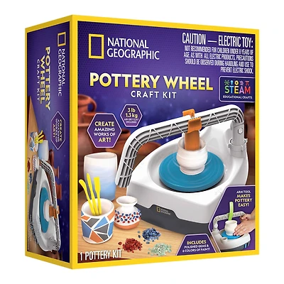 National Geographic™ Pottery Wheel Craft Kit
