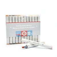 Dual Tip Neutral Sketch Marker Set by Artist's Loft™