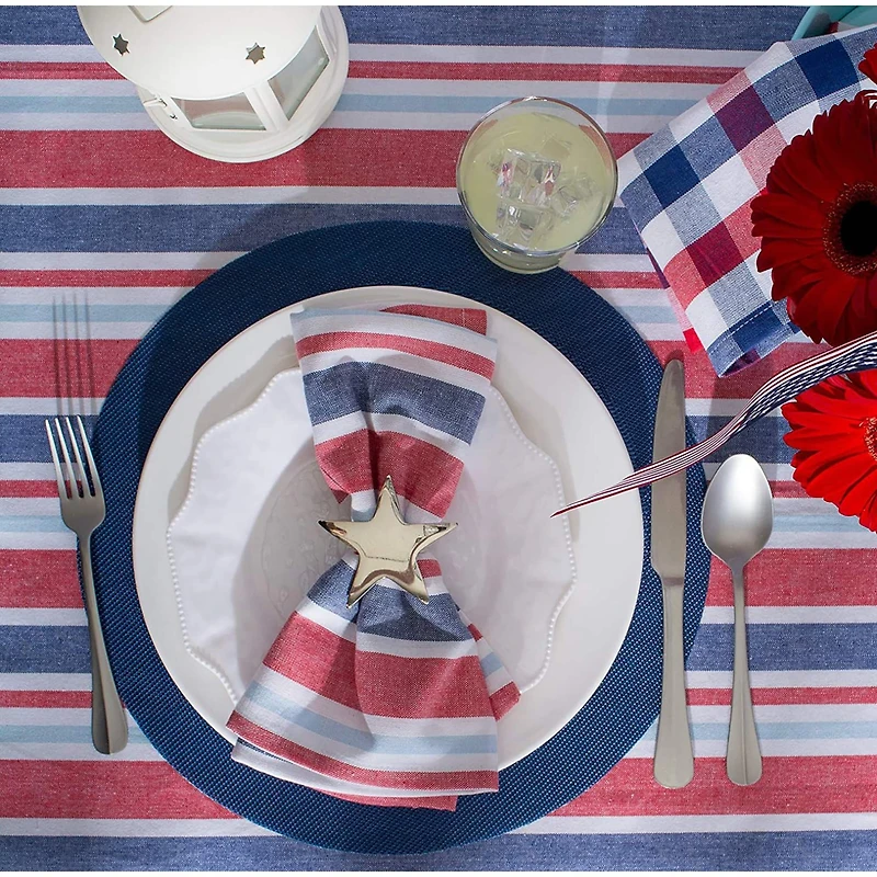 DII® Patriotic Stripe Cloth Dinner Napkins, 6ct.