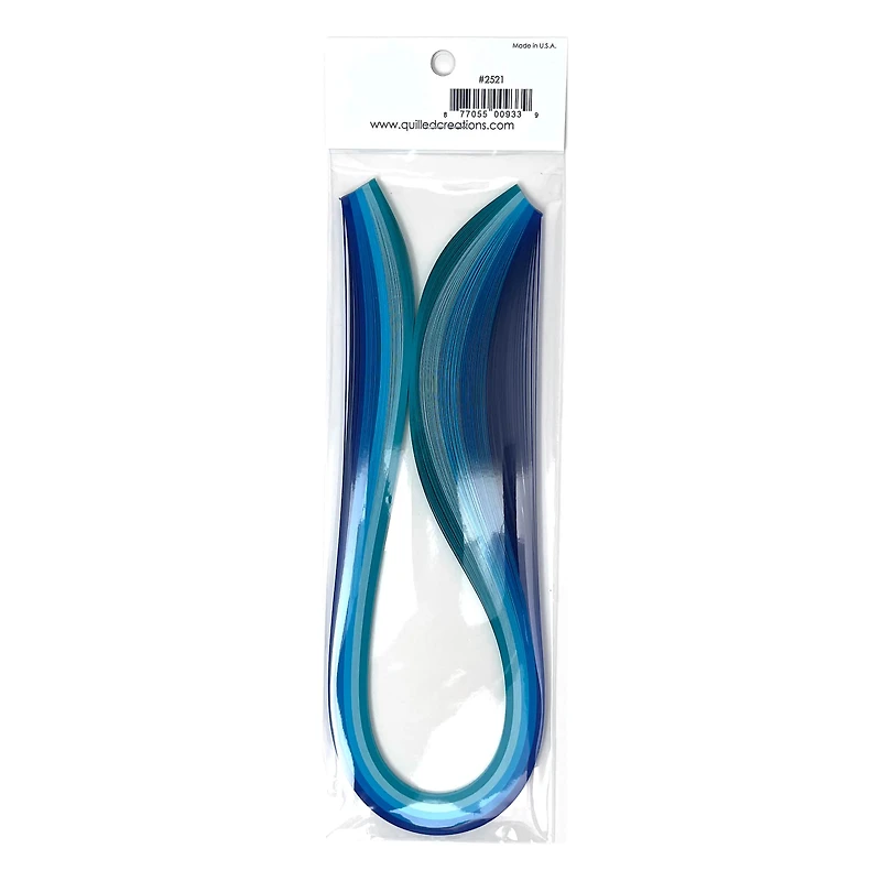 Quilled Creations™ 1/8" Mixed Shades Quilling Paper