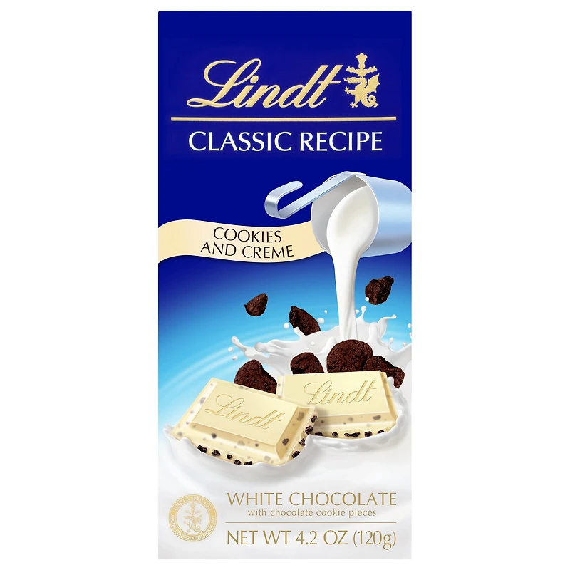 Lindt Cookies & Creme White Chocolate Bar