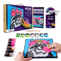 OKTO Raccoon Clay by Numbers Kit
