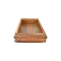 Hello Honey® 24.5'' Found Wood Trug