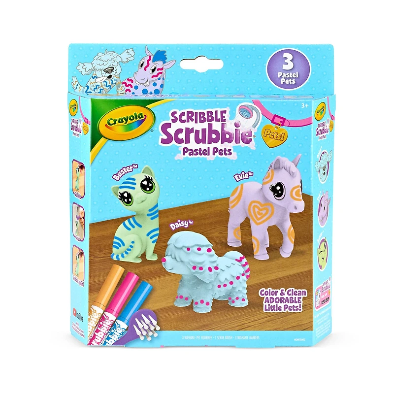 Crayola® Scribble Scrubbie Pastel Pets
