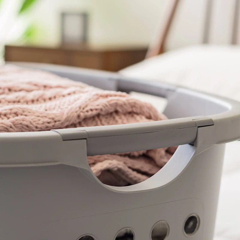 IRIS® 53qt. Gray Hip Hamper Laundry Baskets, 2ct.