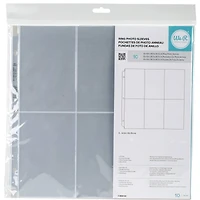 We R Memory Keepers® 12" x 12" Ring Photo Sleeves with 6" x 4" Pockets