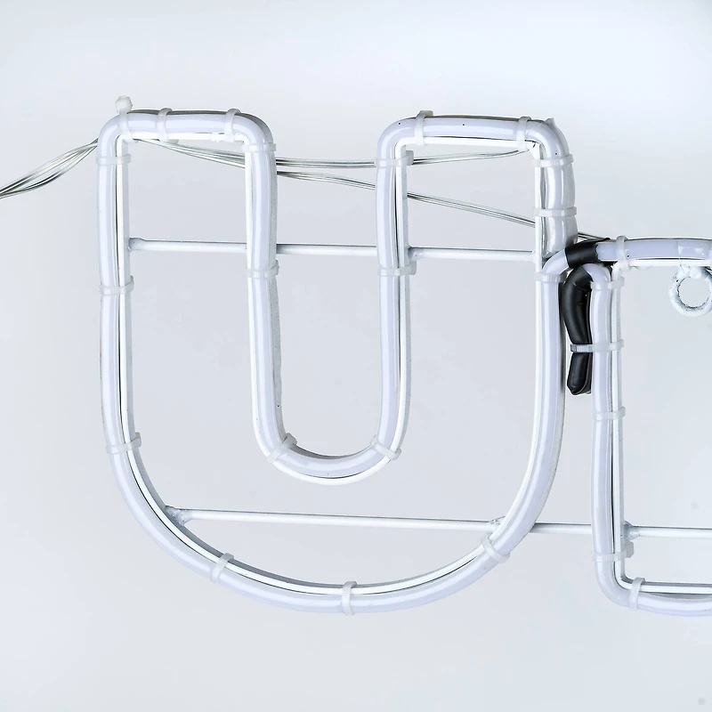 50" Halloween Unwelcome Neon Style Sign