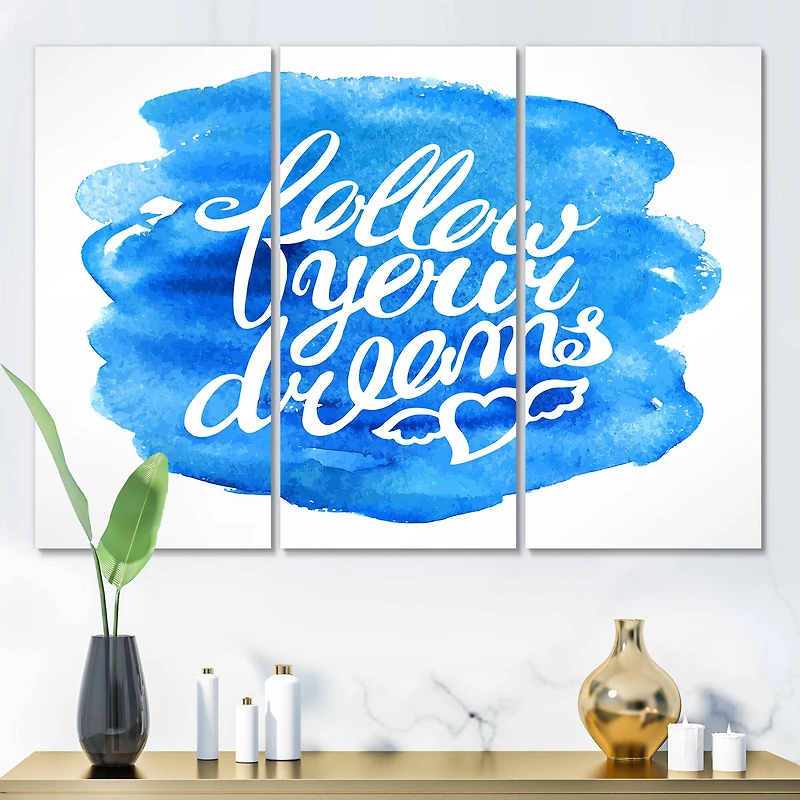 Designart - Follow Your Dreams I