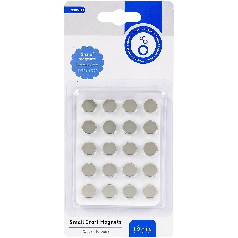 Tonic Studios® 20ct. Small Craft Magnets, 10mm